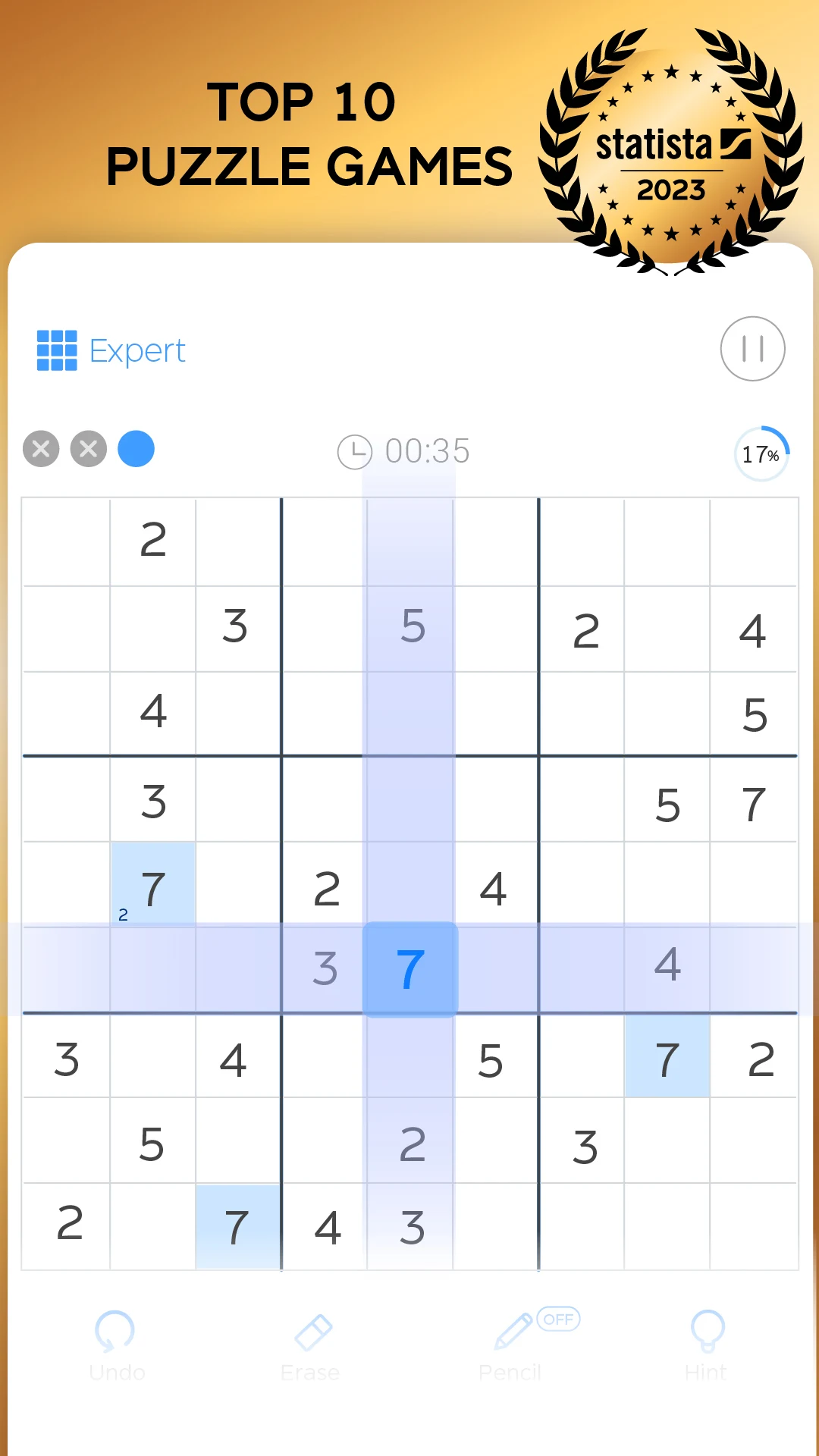 Sudoku: Classic Brain Puzzle screenshot